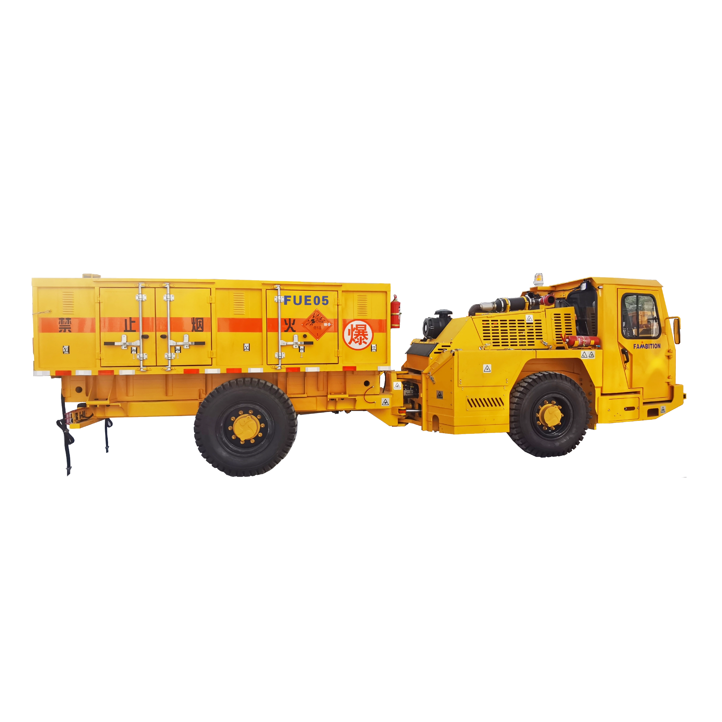 Underground Explosives Transport Vehicle Underground Explosives Transport Vehicle